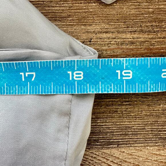 Anthropologie Asymmetrical Hem Lace Trim Silky Cami Midi Dress Silver Argent - Picture 14 of 14